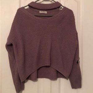 Purple Sweater